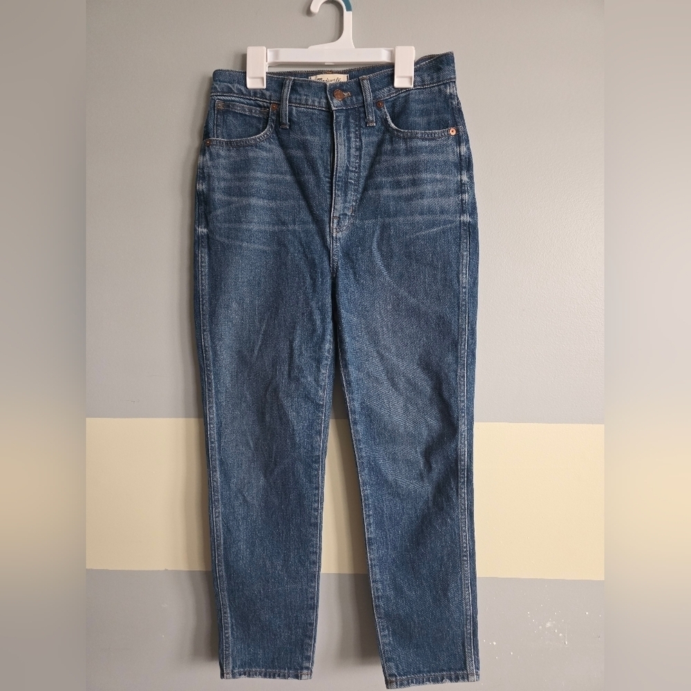 Madewell Stovepipe Straight Denim Jean Sz 28